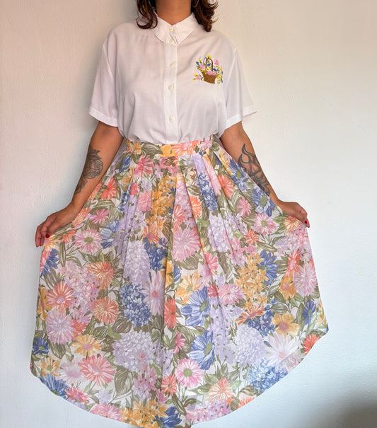 Falda 1980s Alexander