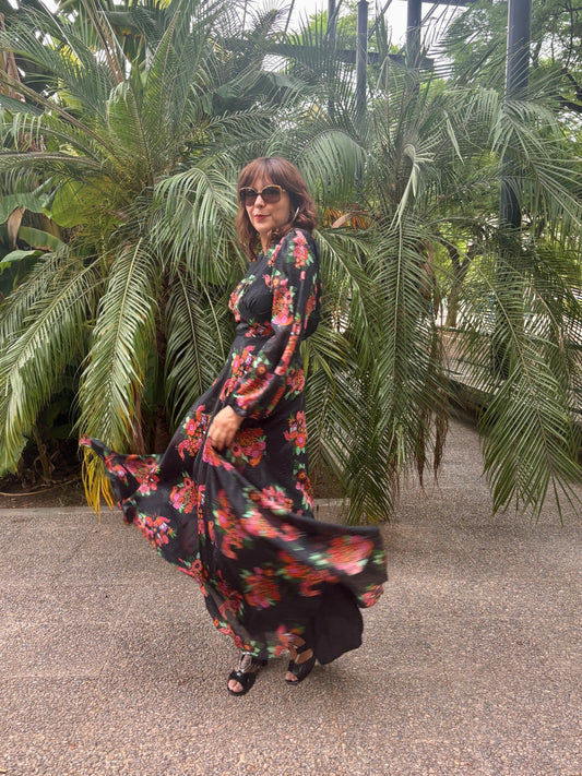 Vestido 1970s Birdy