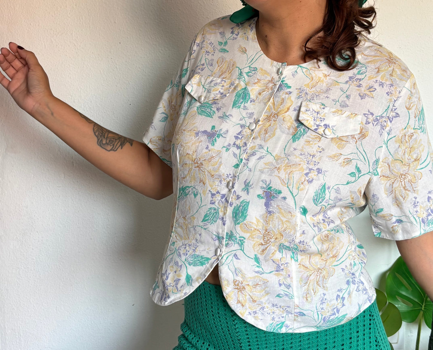 Camisa 80s Poetry