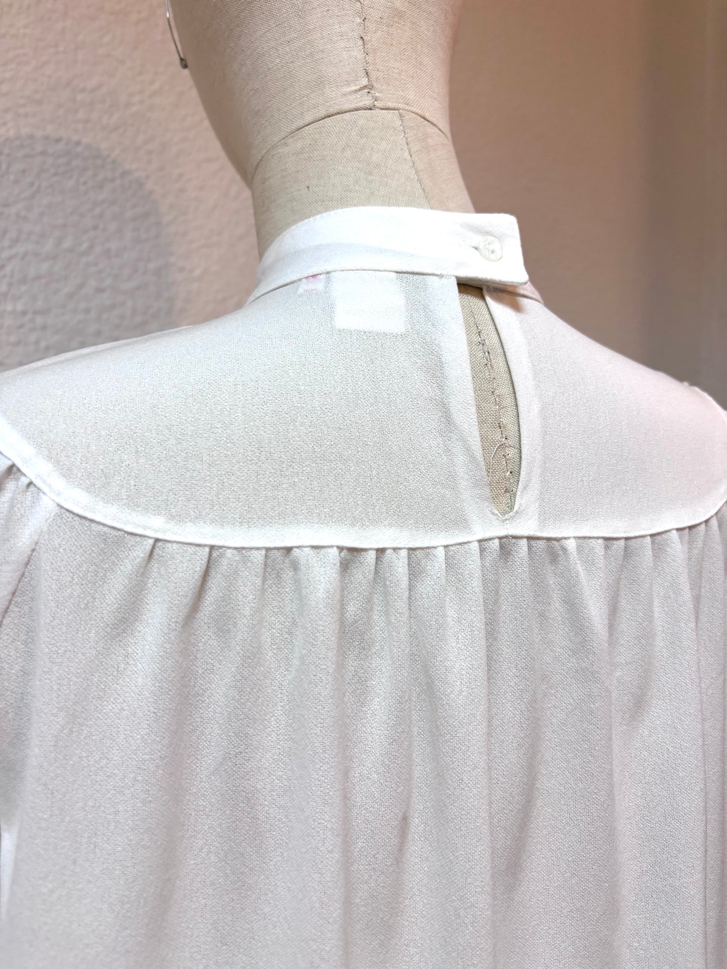 Camisa 70s Blanche