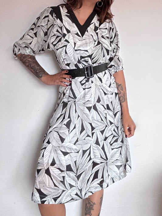 Vestido 80s Leavy