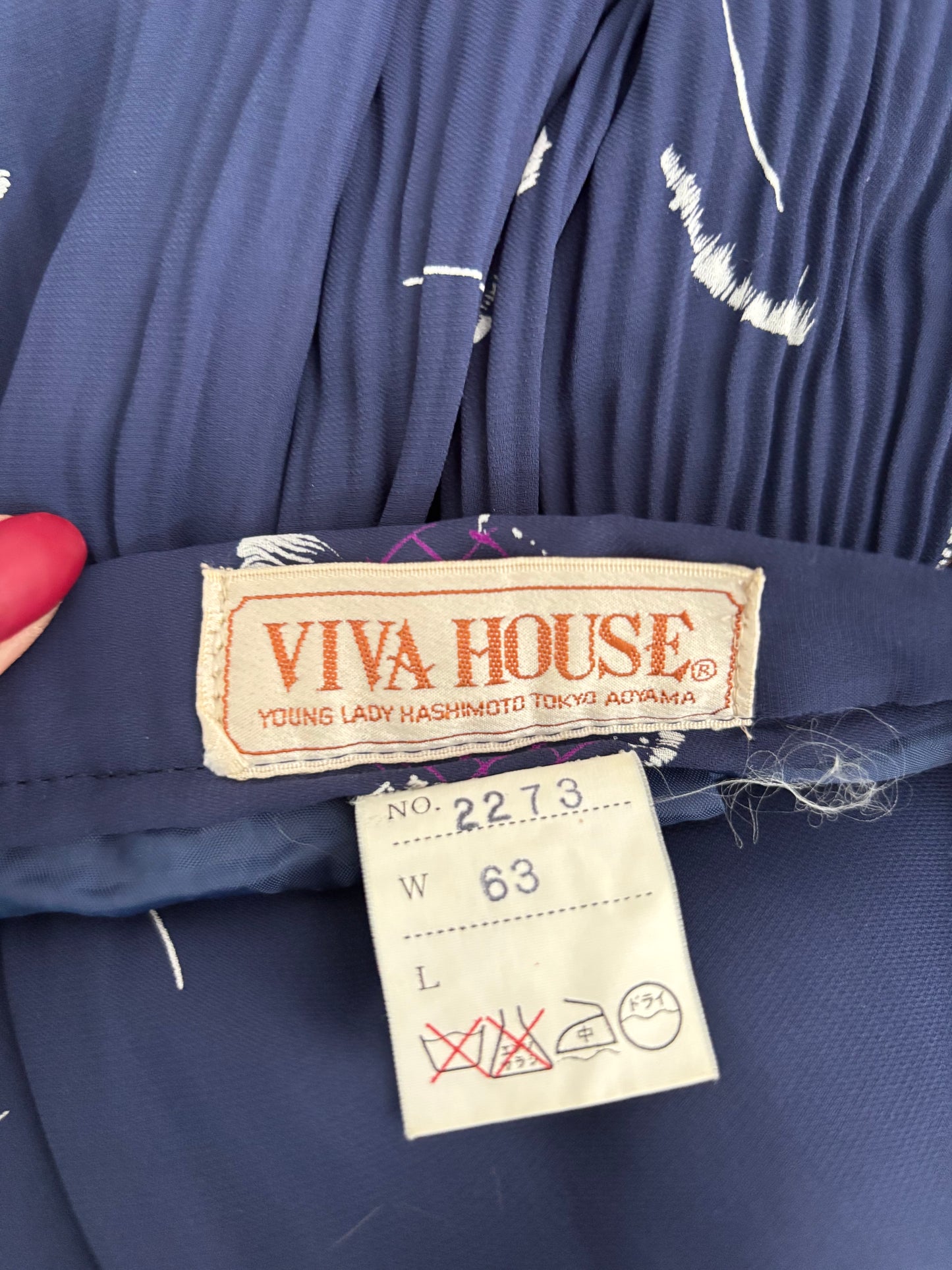 Falda 80s Japonesa “Viva House”