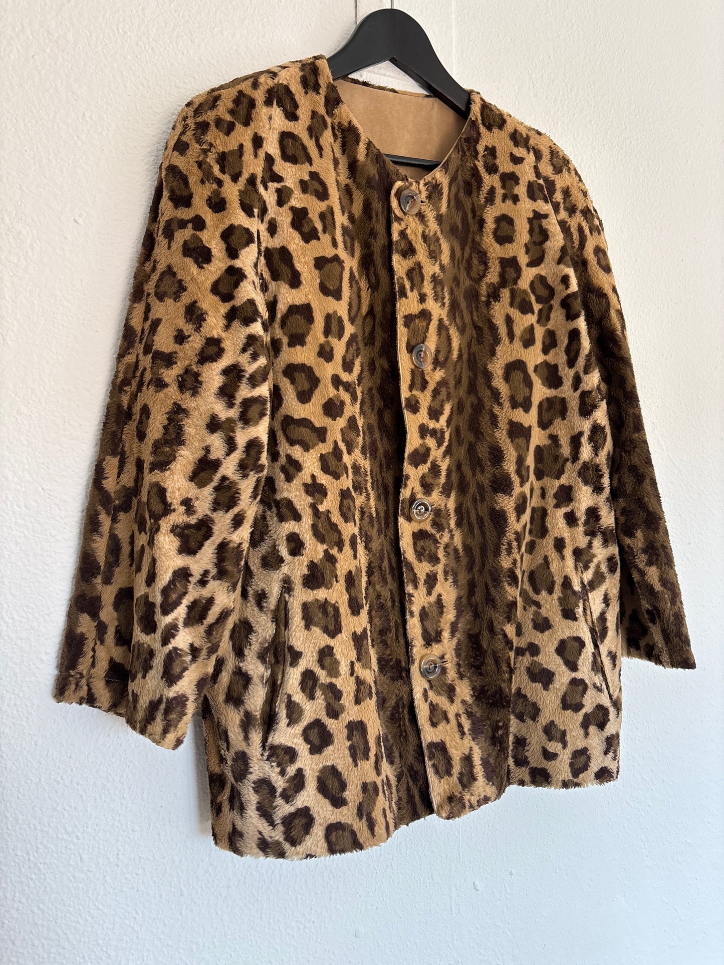 Abrigo Vintage Leopard