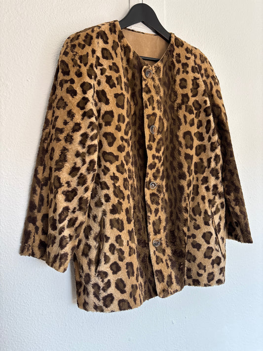 Abrigo Vintage Leopard