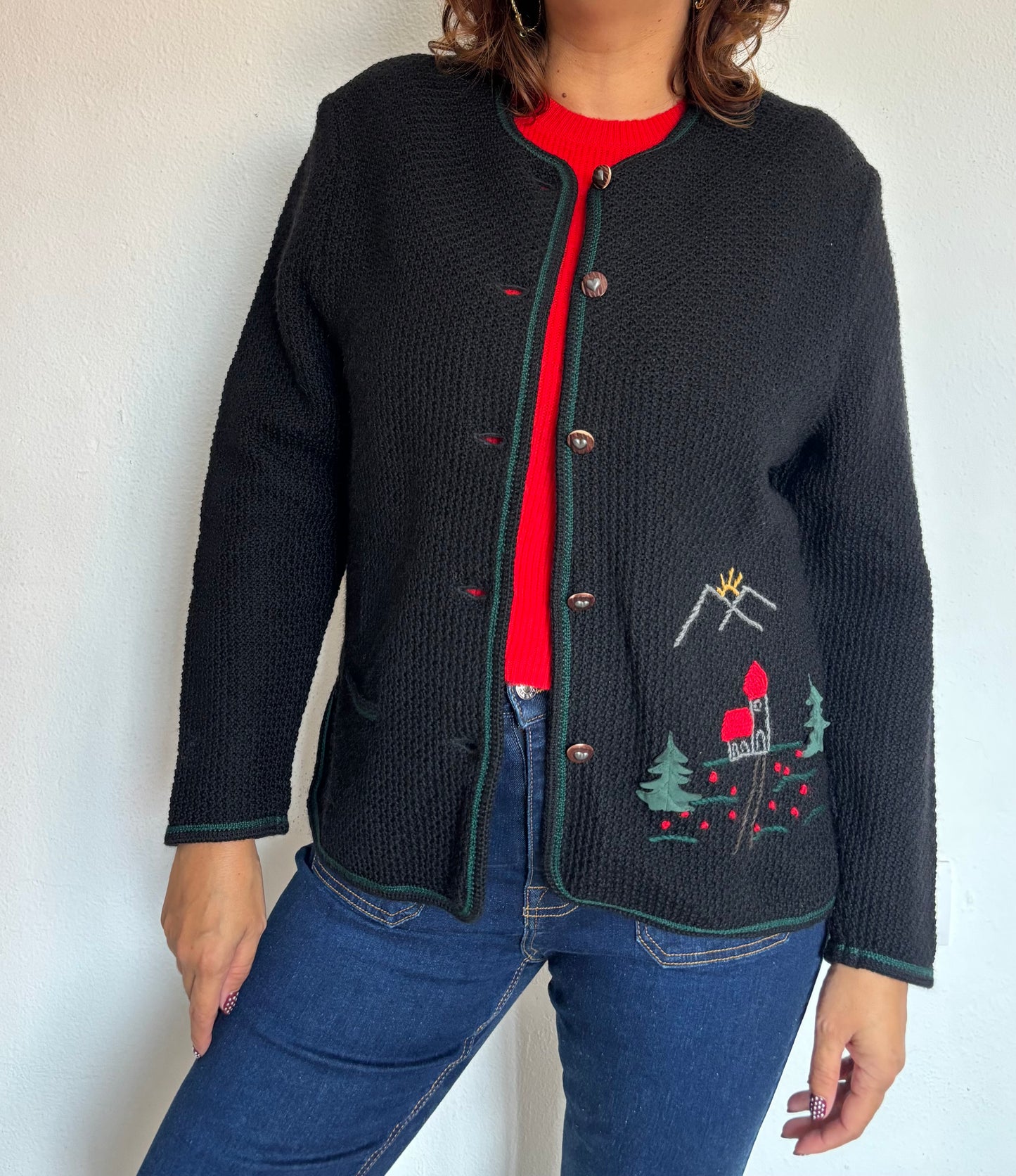 Cárdigan 80s Austriaco