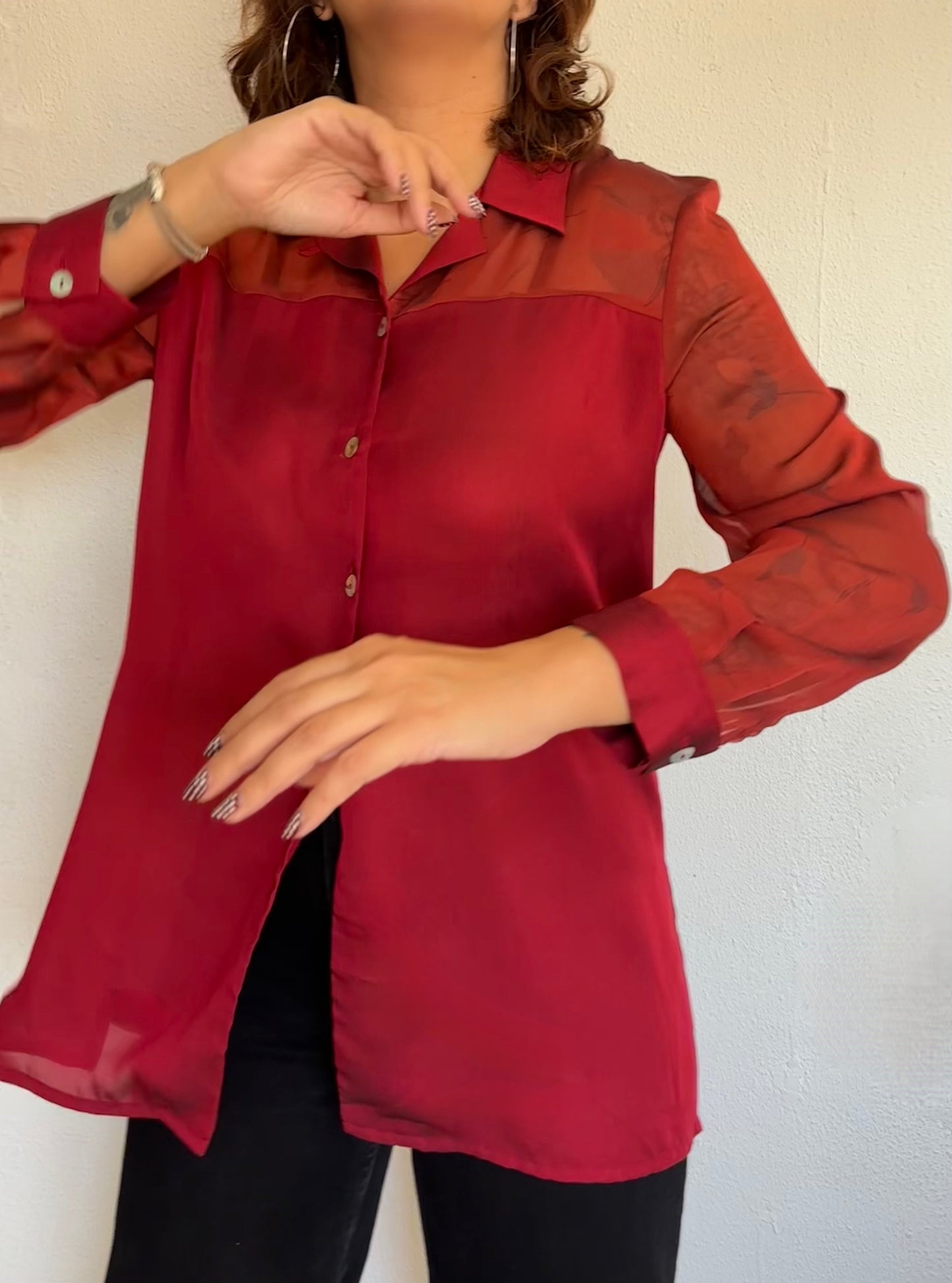 Camisa 80s Pierre Cardin