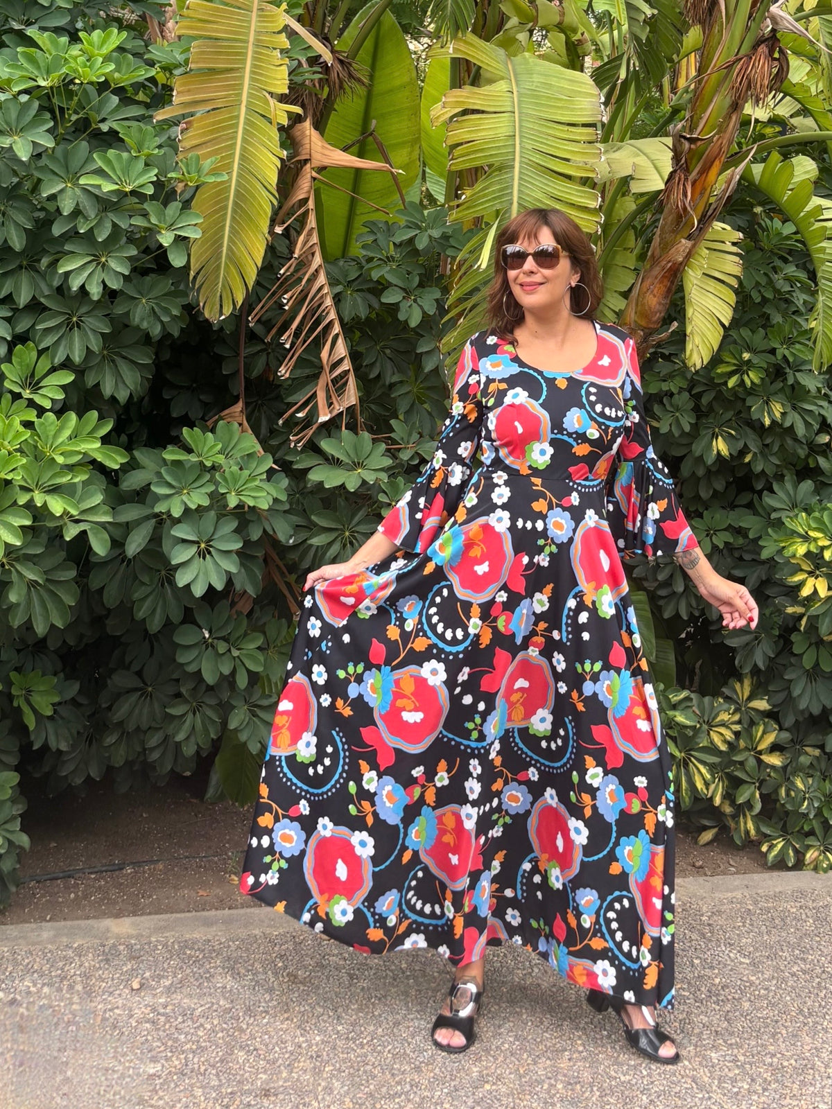 Vestido 1970s Flouret