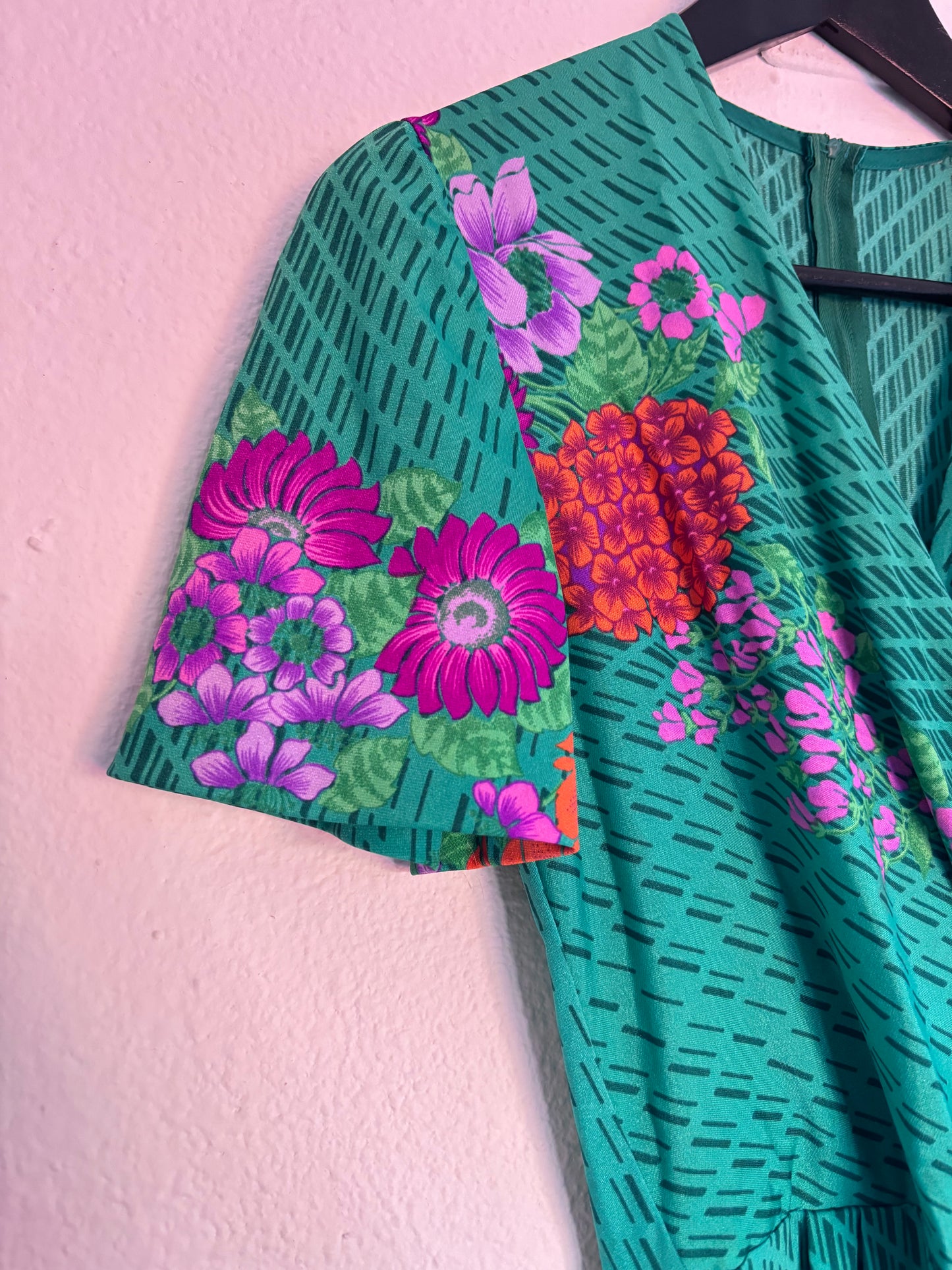 Vestido 70s Esmeralda