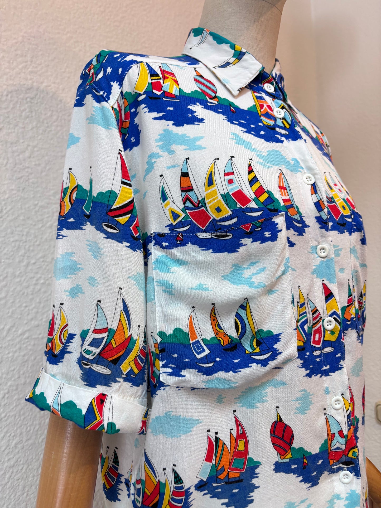 Camisa 80s Sailing