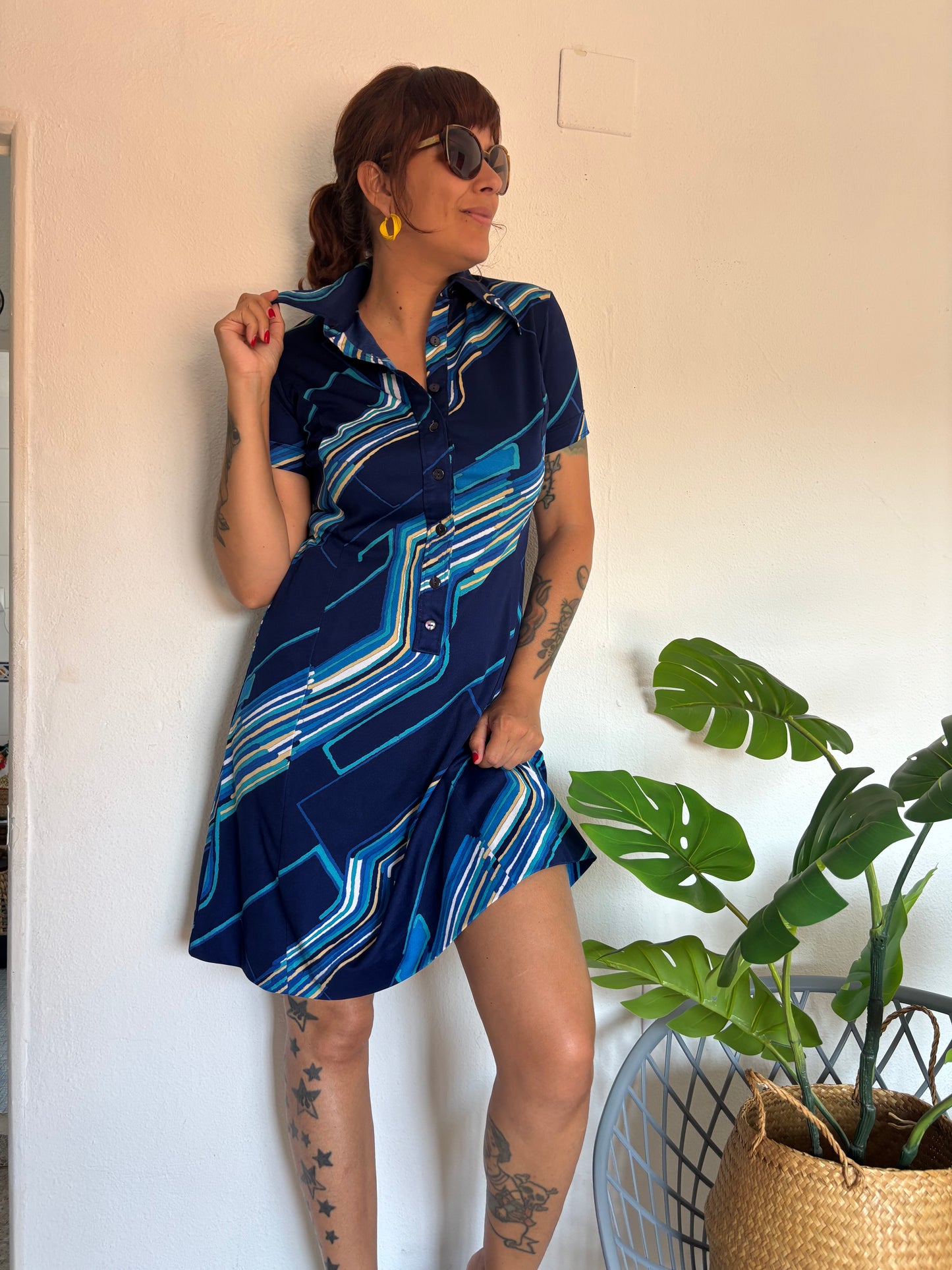 Vestido 70s Andrés Faller