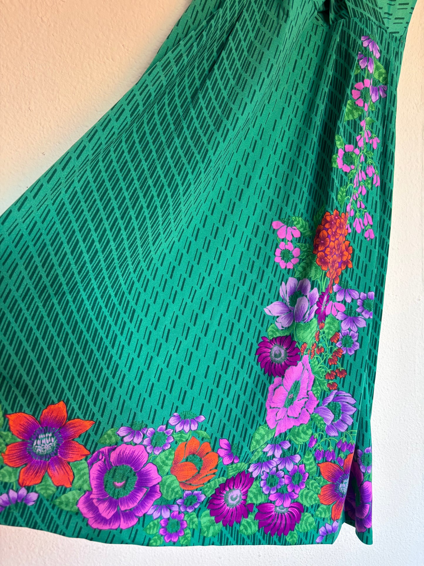 Vestido 70s Esmeralda
