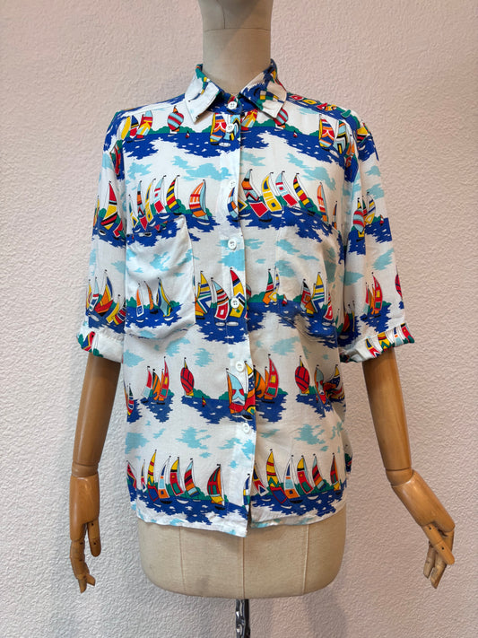 Camisa 80s Sailing
