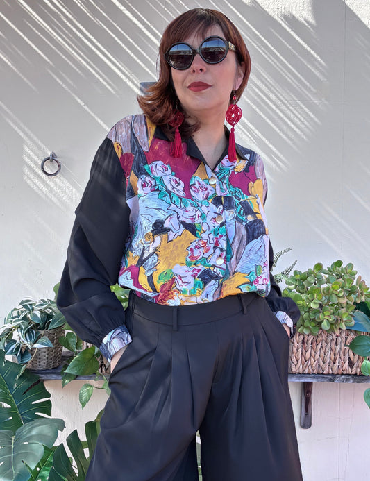 Camisa 80s Cabaret