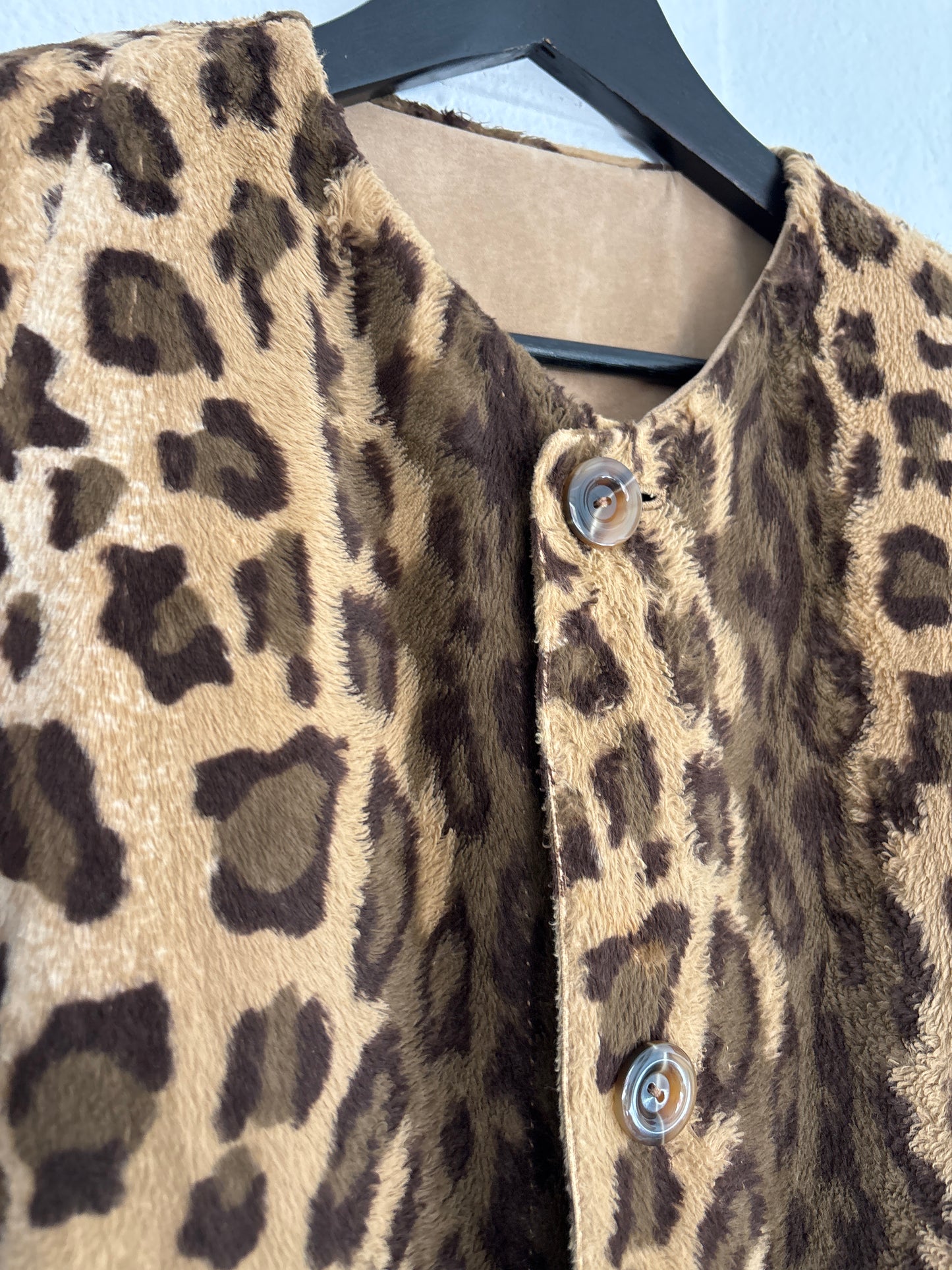 Abrigo Vintage Leopard