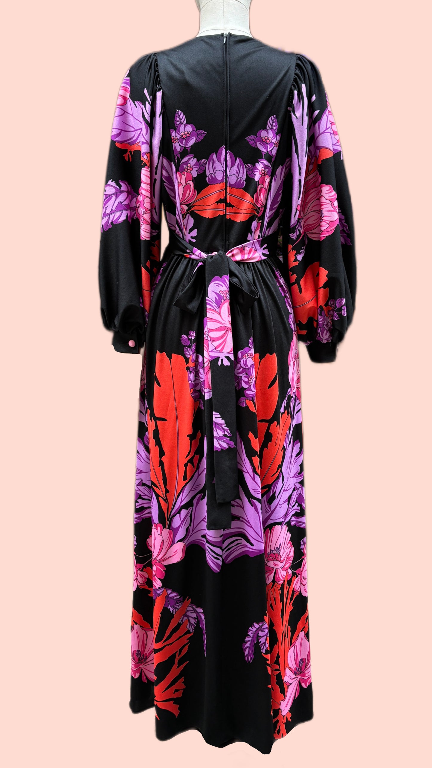 Vestido 70s Vera Mont Paris