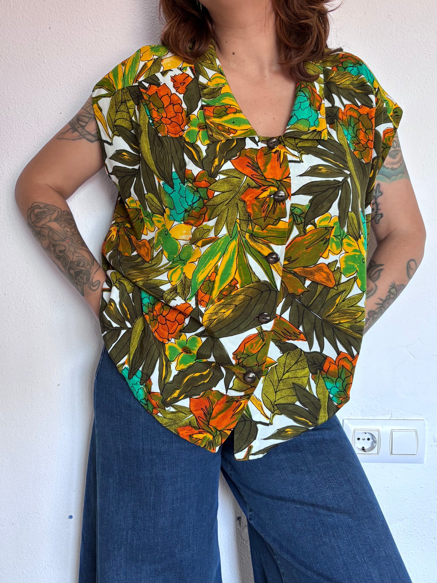 Camisa 80s Tropika