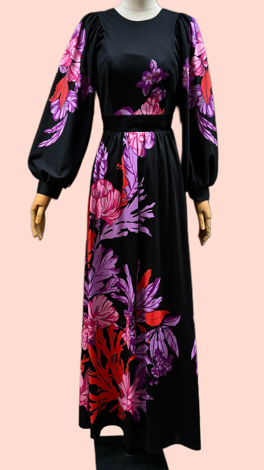 Vestido 70s Vera Mont Paris