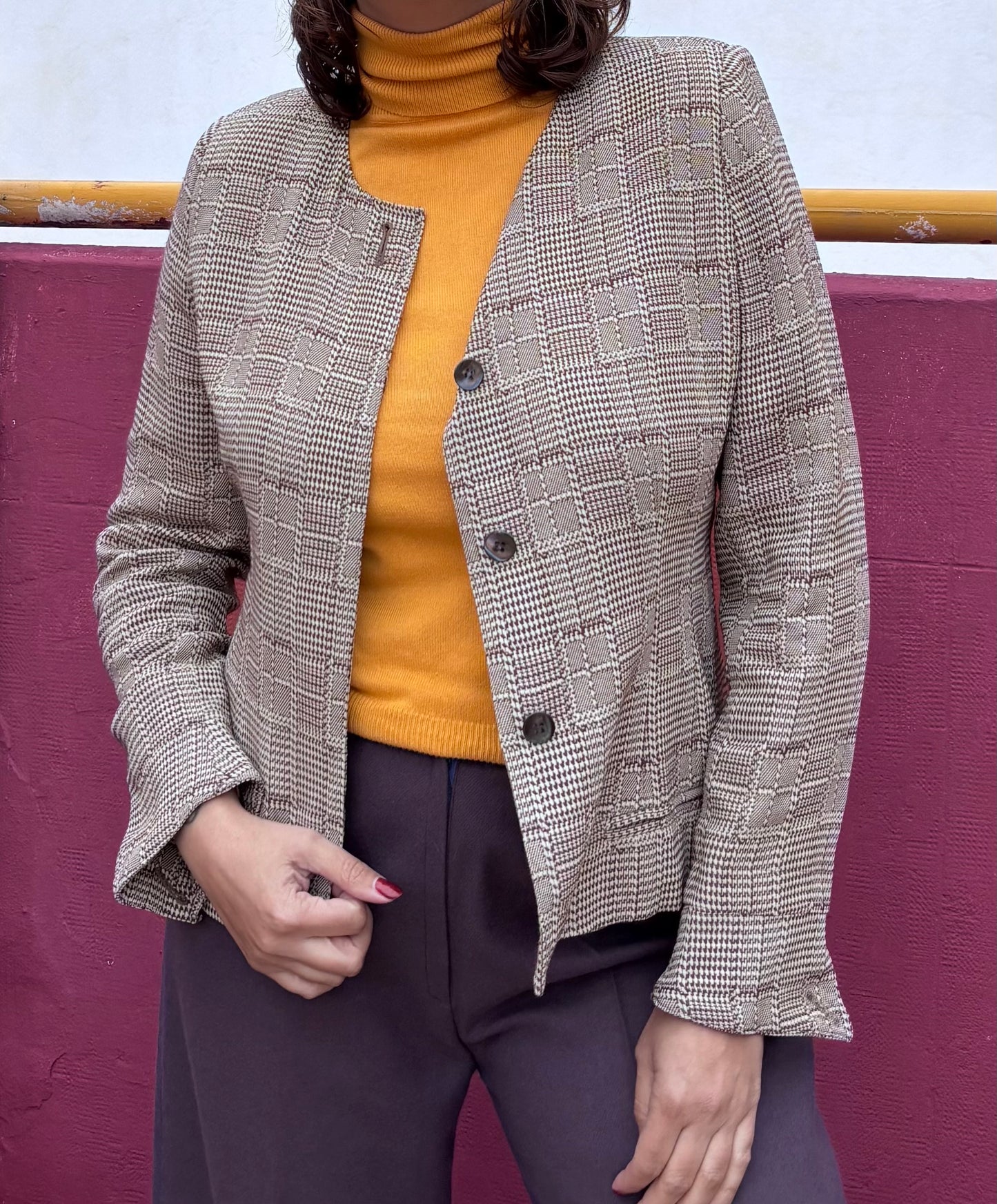 Chaqueta 80s Burberry