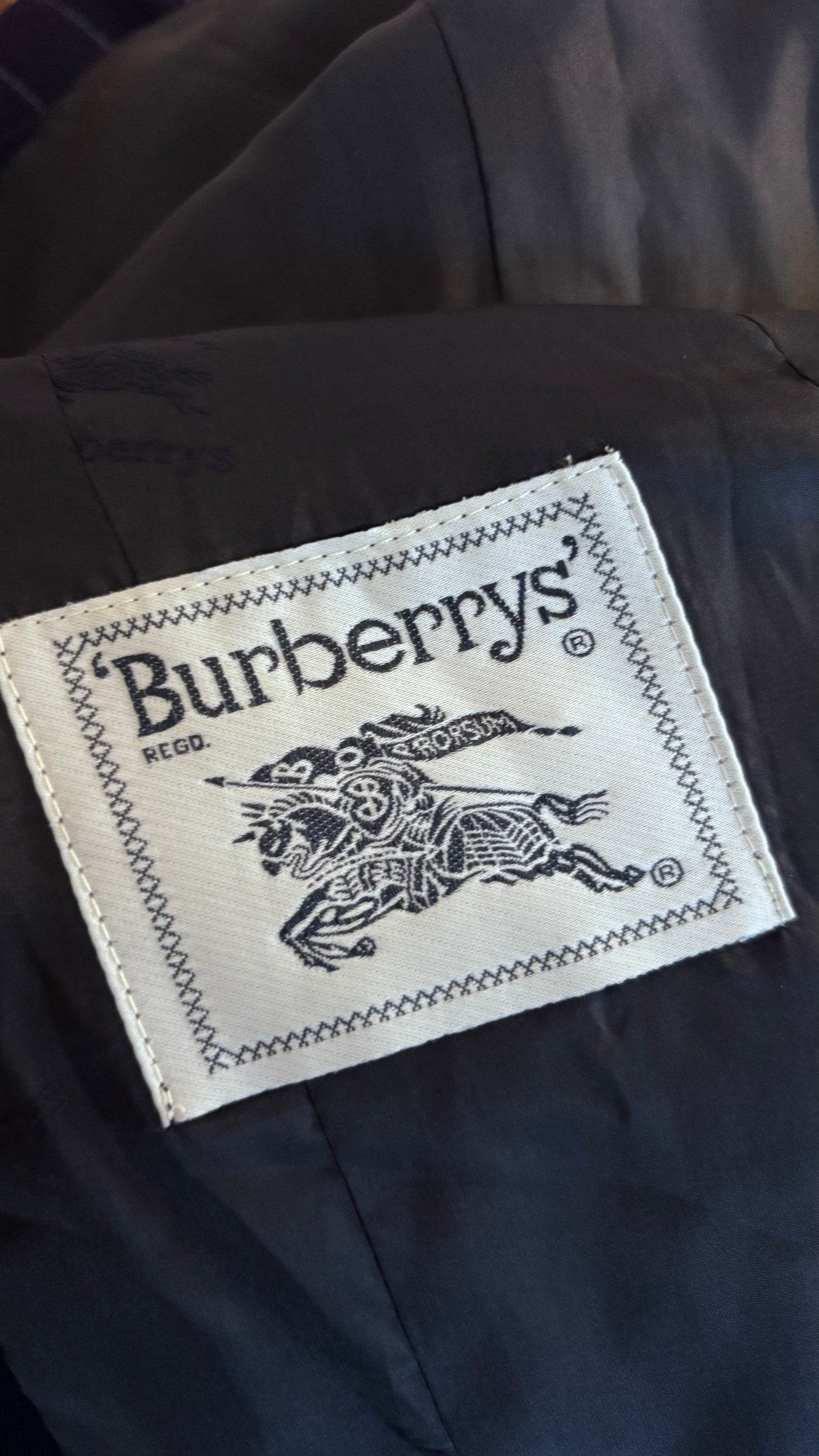 Chaqueta 80s Burberry