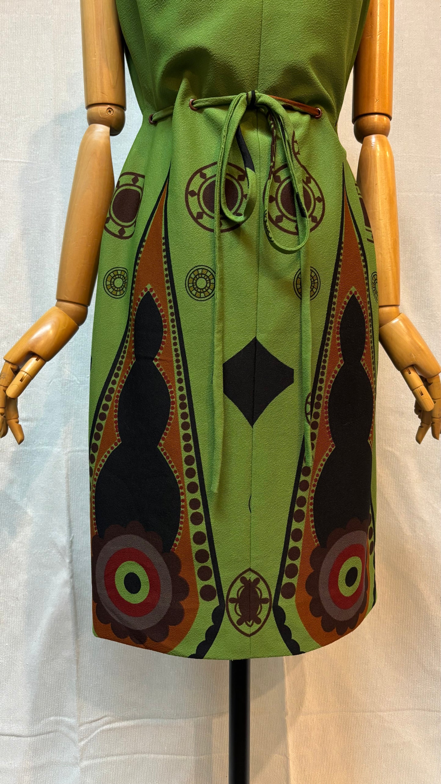 Vestido 60s Olive