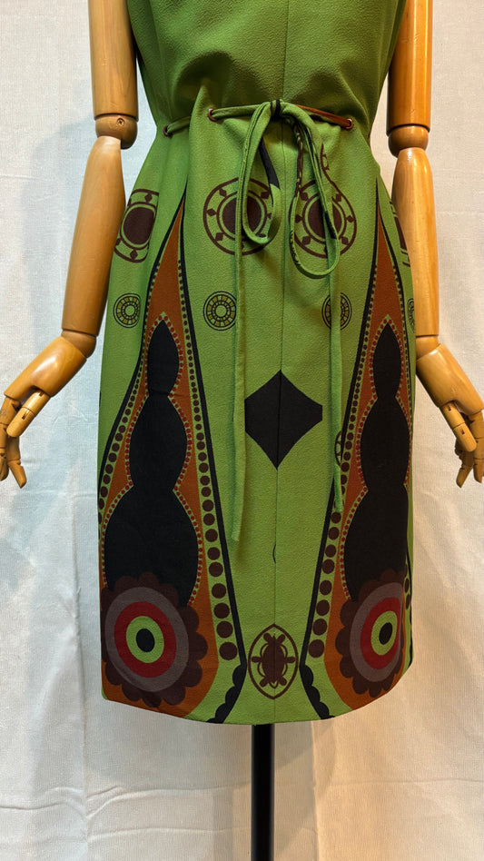 Vestido 60s Olive