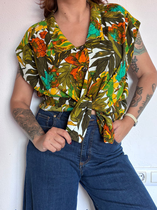 Camisa 80s Tropika