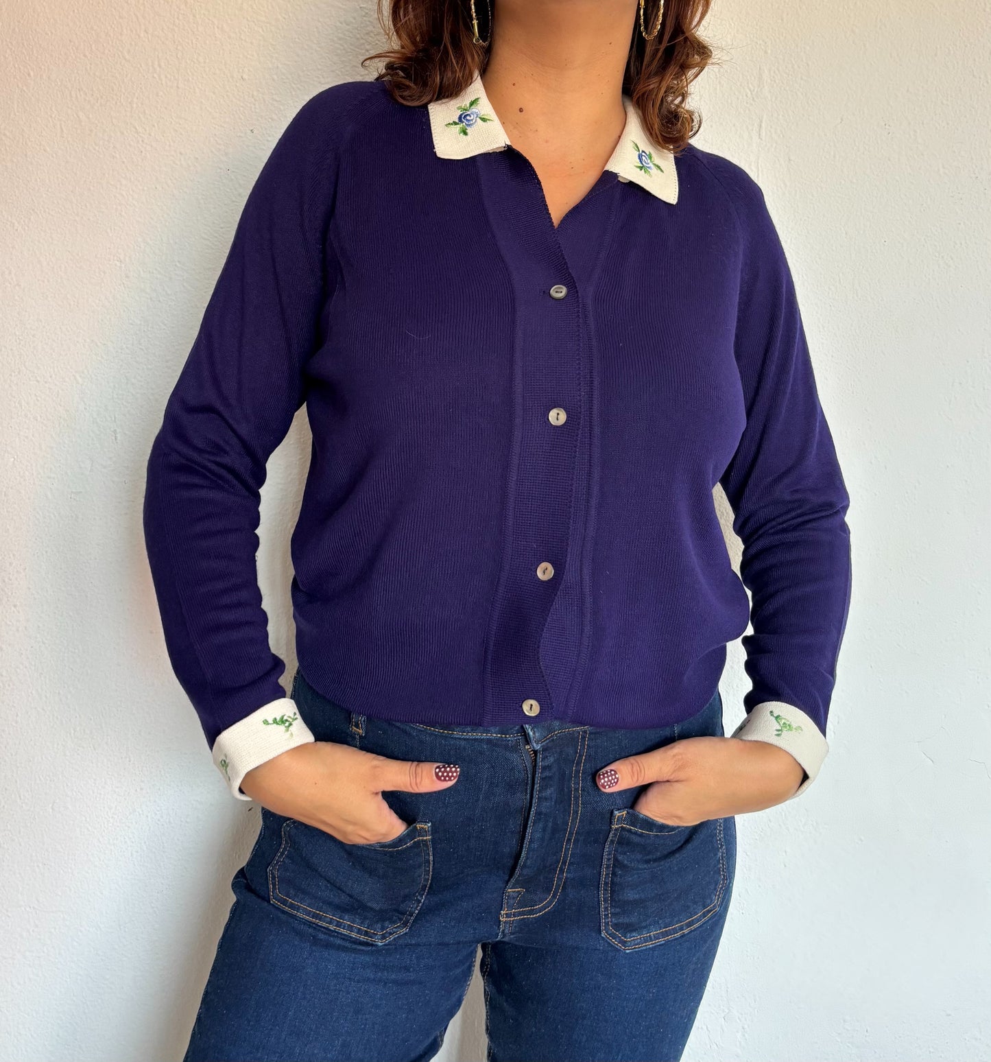 Cárdigan 70s Leacril