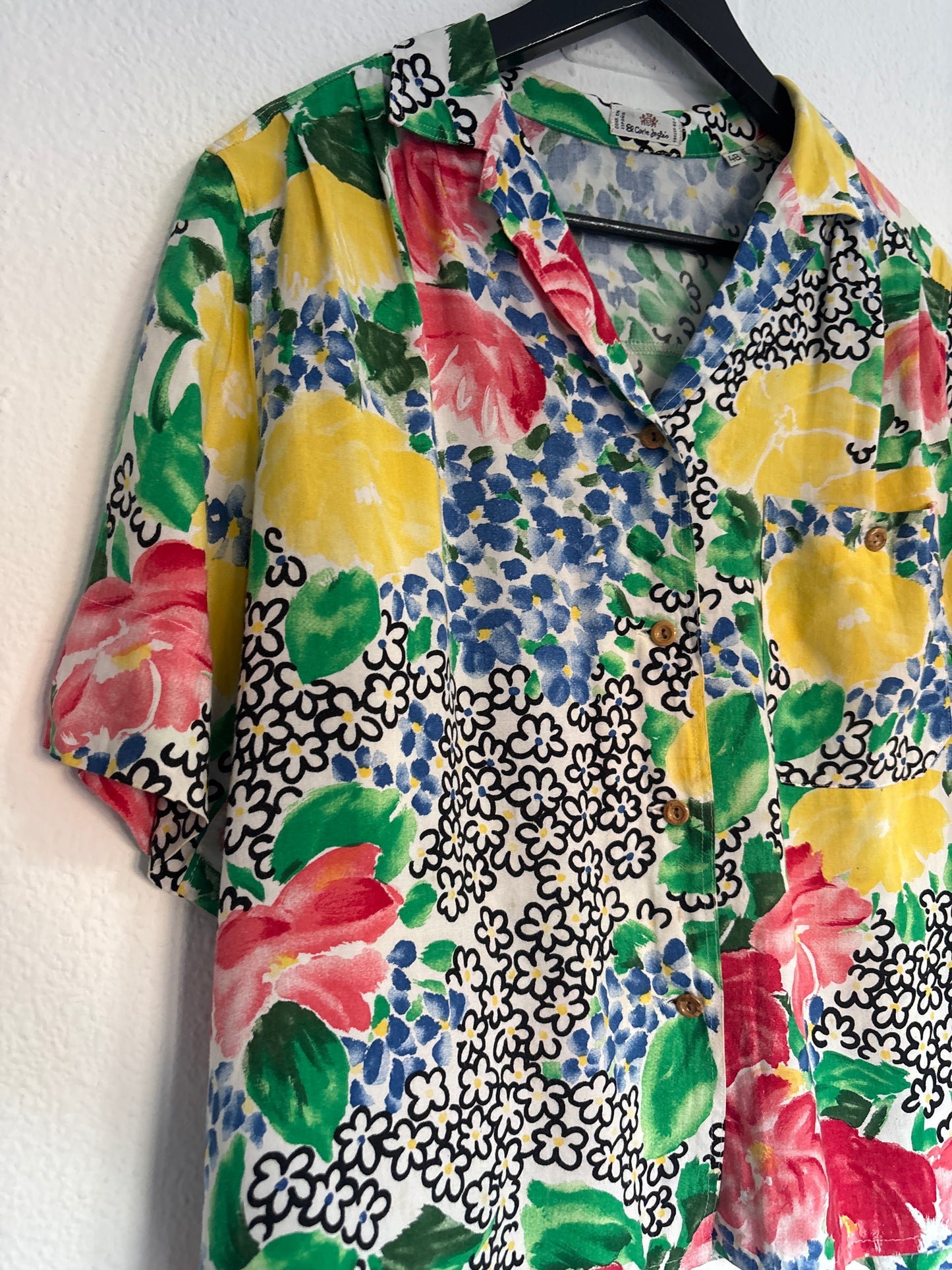 Camisa 80s Bouquet
