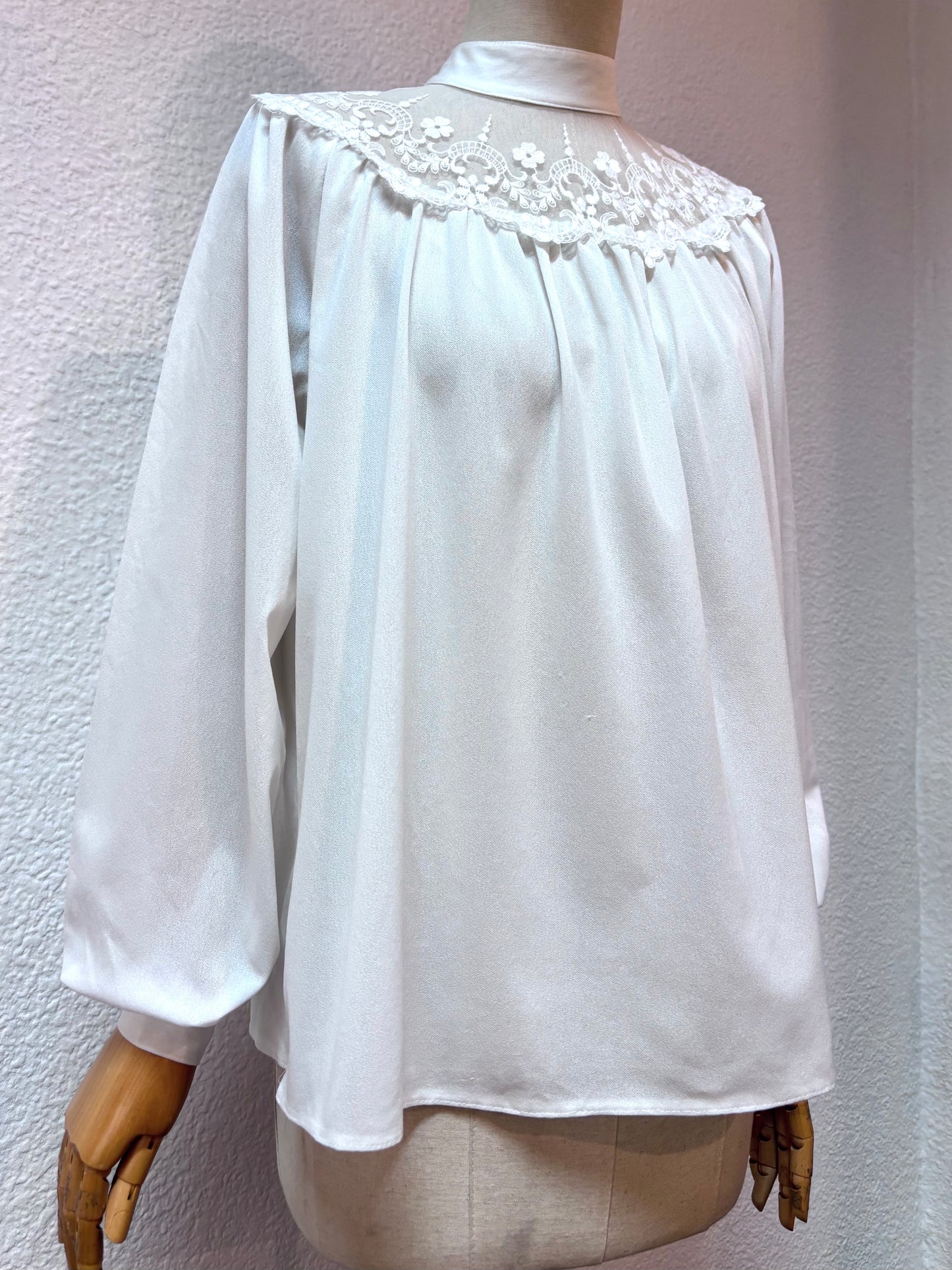 Camisa 70s Blanche