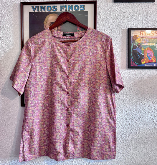 Camisa 80s Cacharel Paris