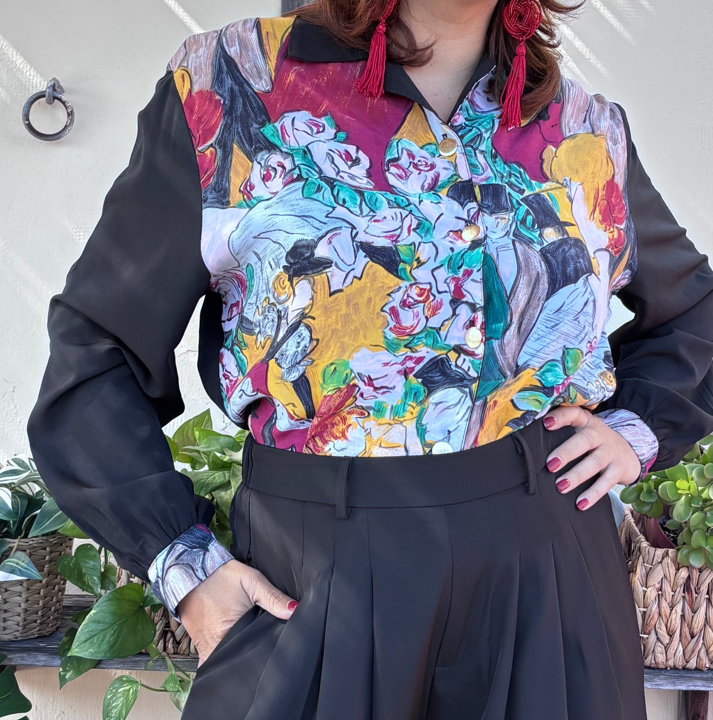 Camisa 80s Cabaret