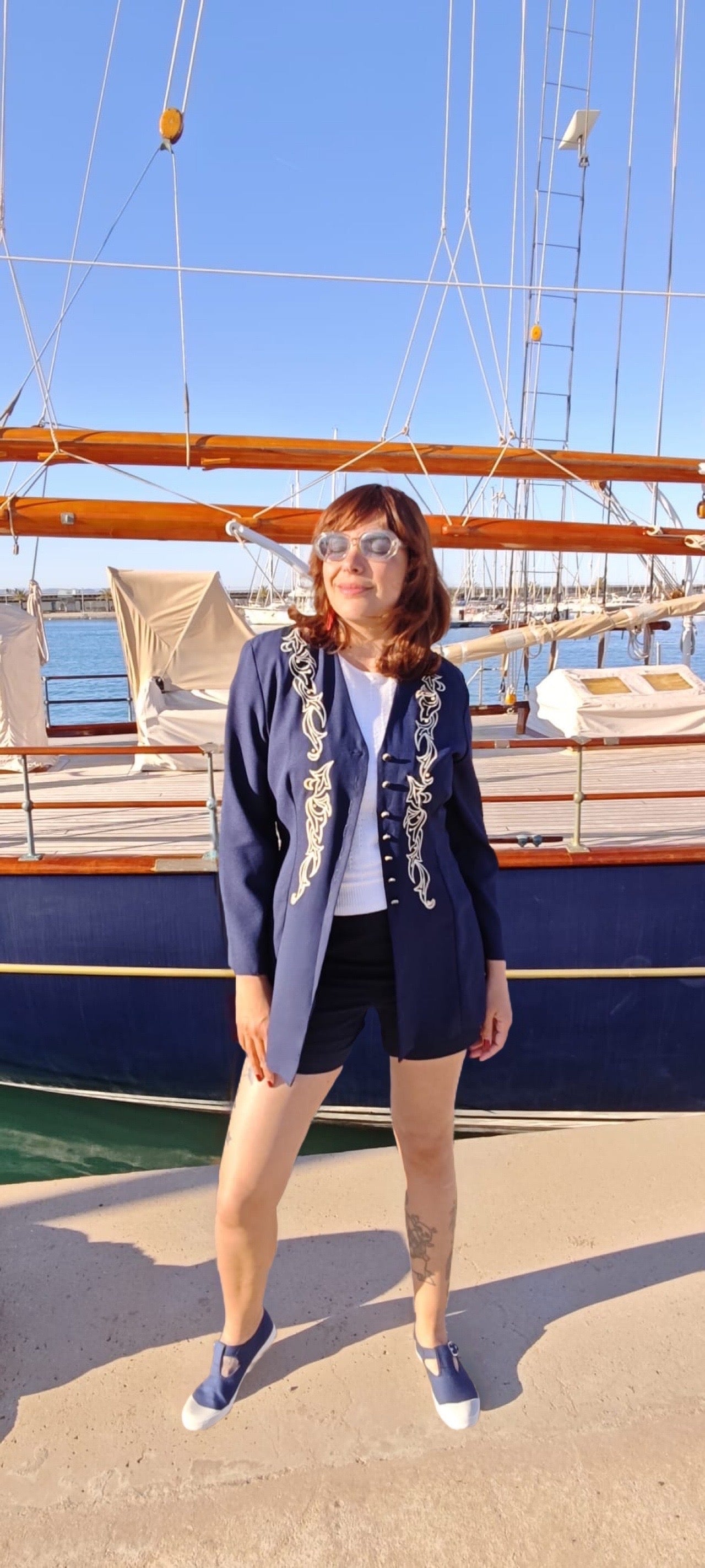 Chaqueta 80s Flora