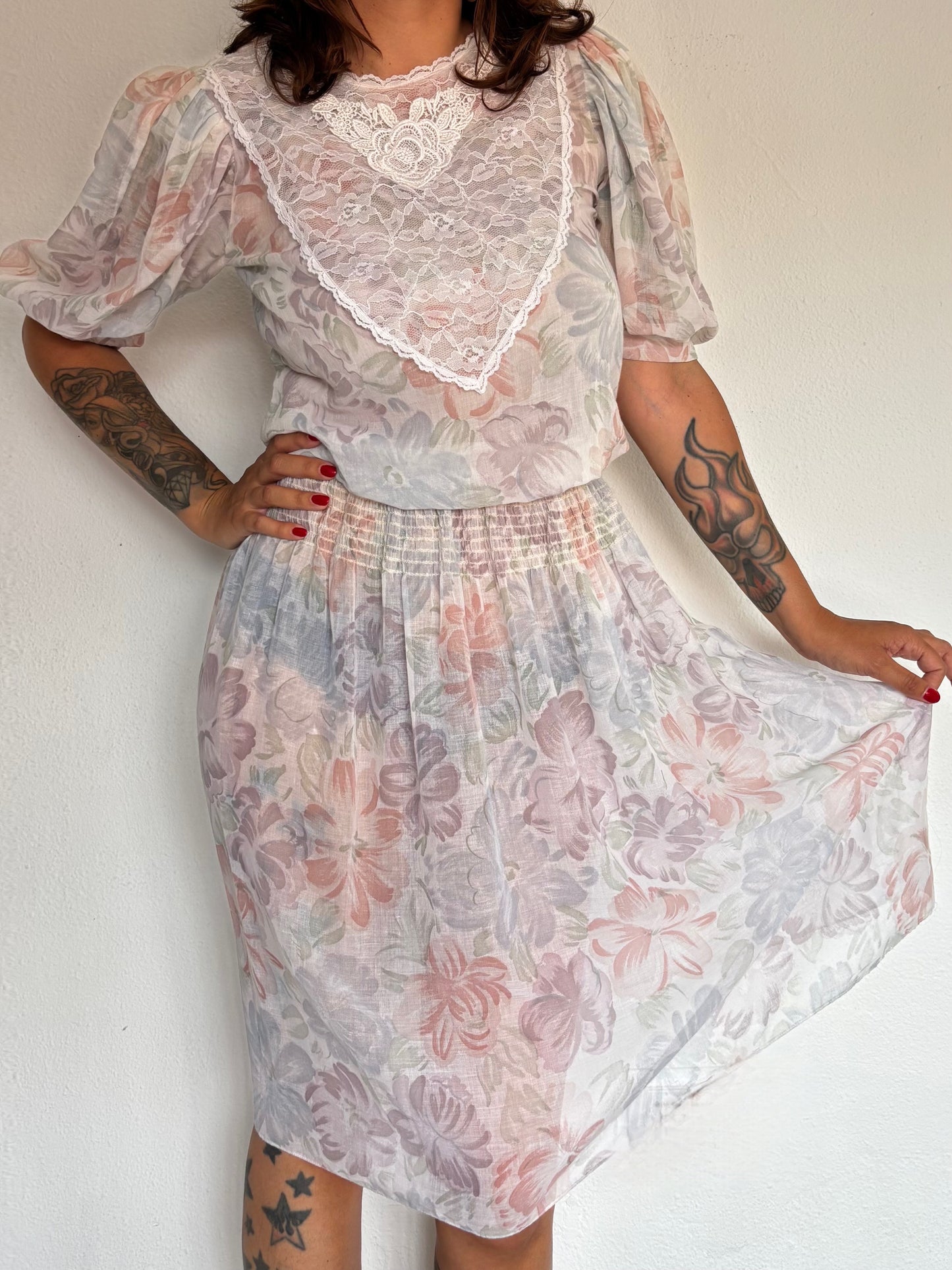 Vestido 1980s Magda