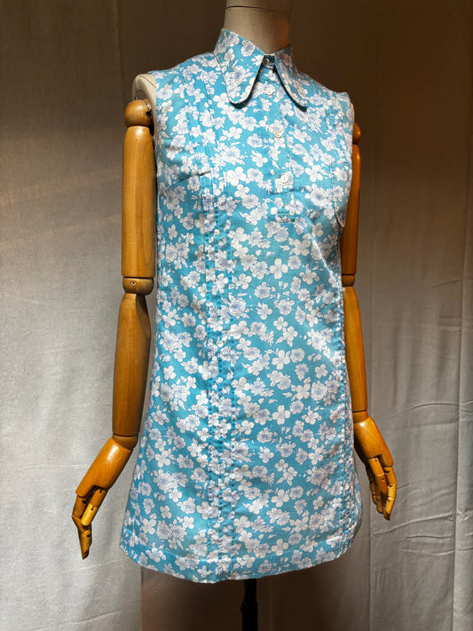 Vestido 60s Diolen Cotton