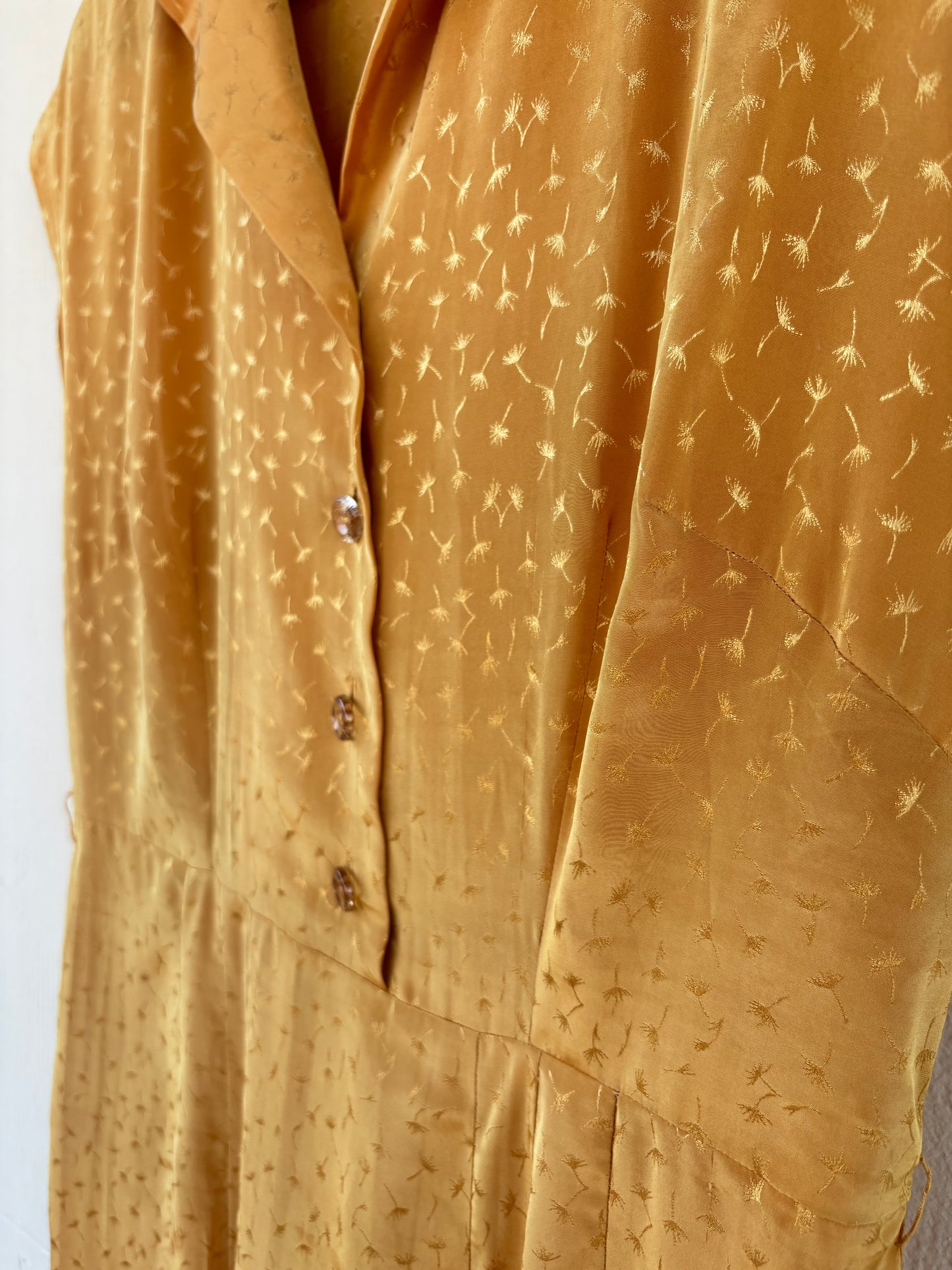 Vestido 70s Golden Lady