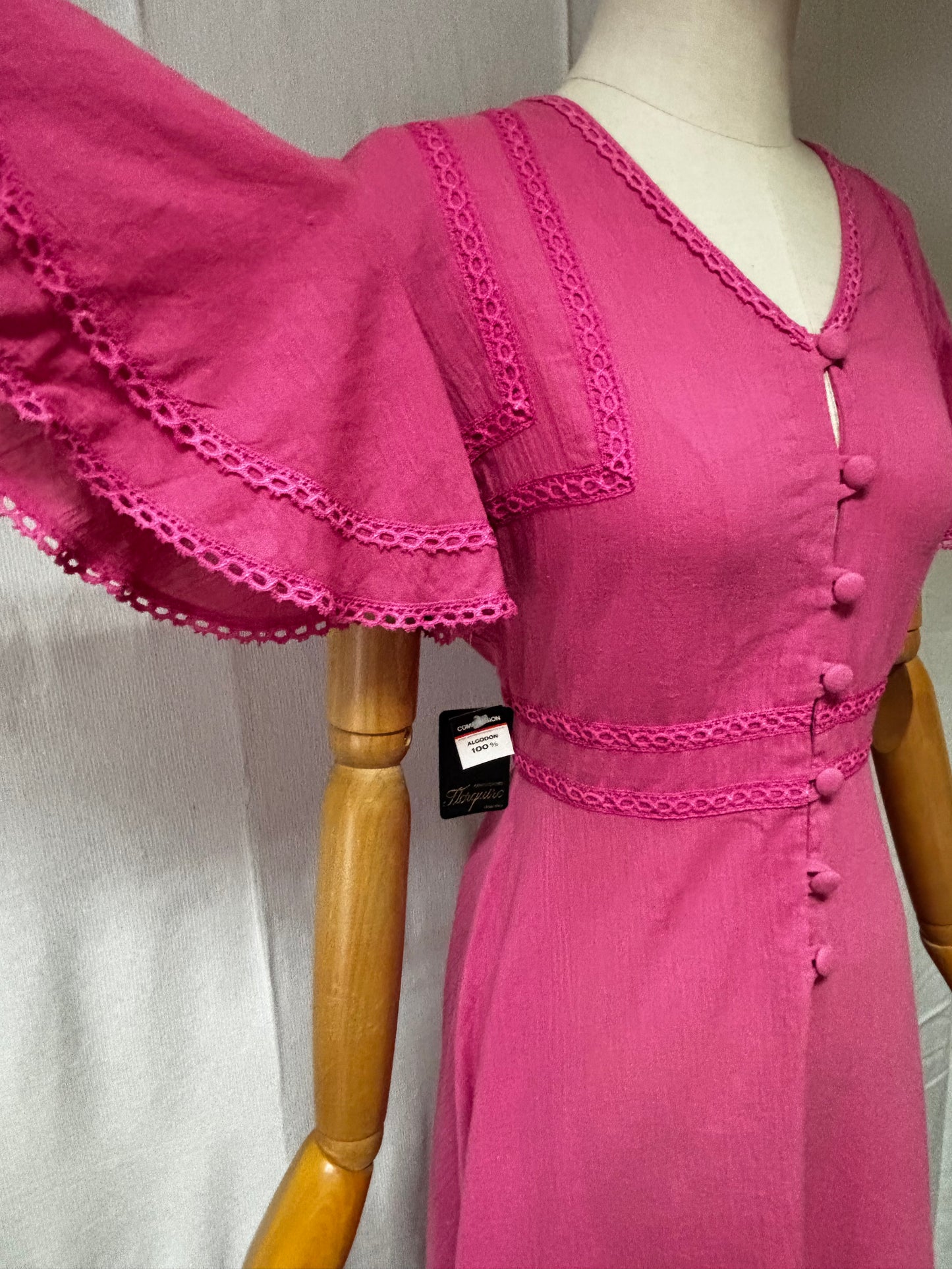 Vestido 70s Florquire