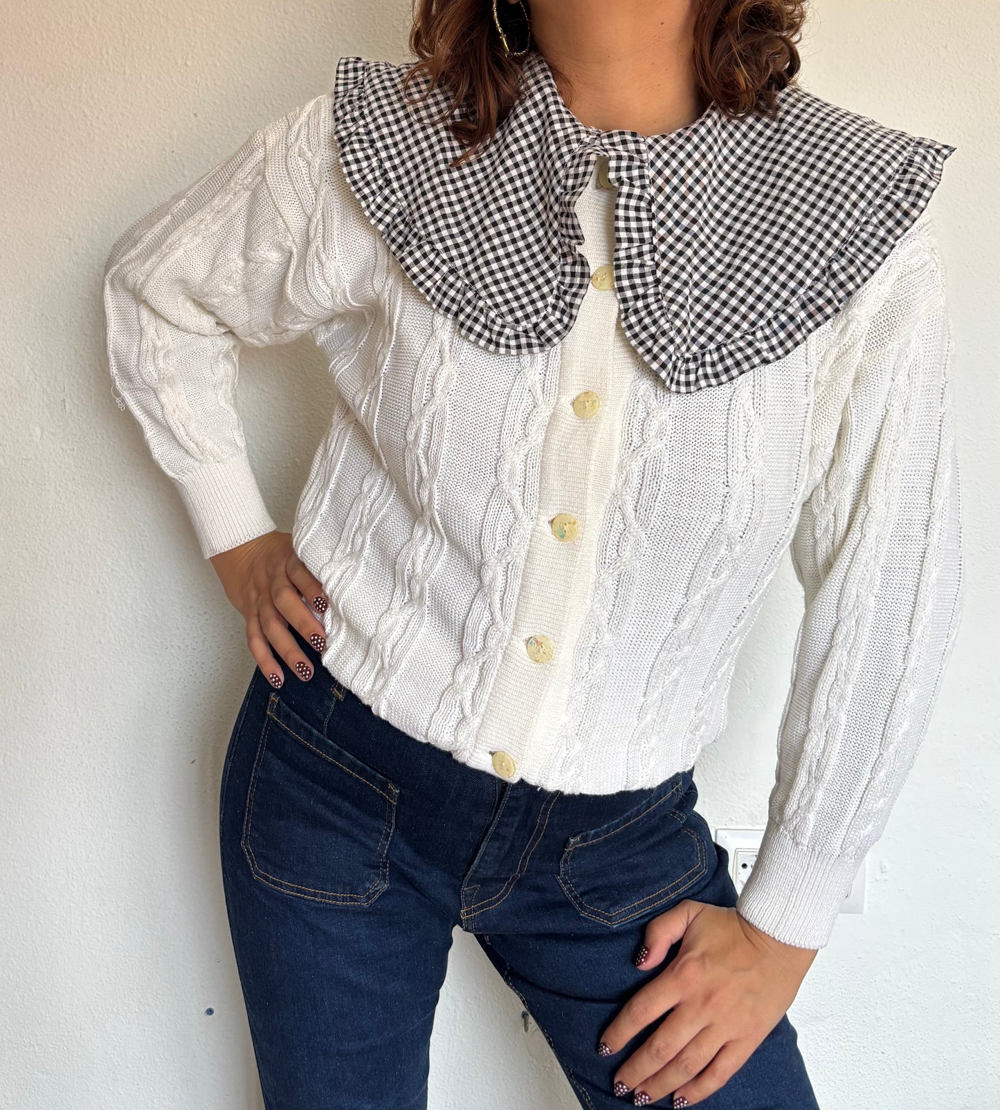 Cárdigan 80s Yakeli