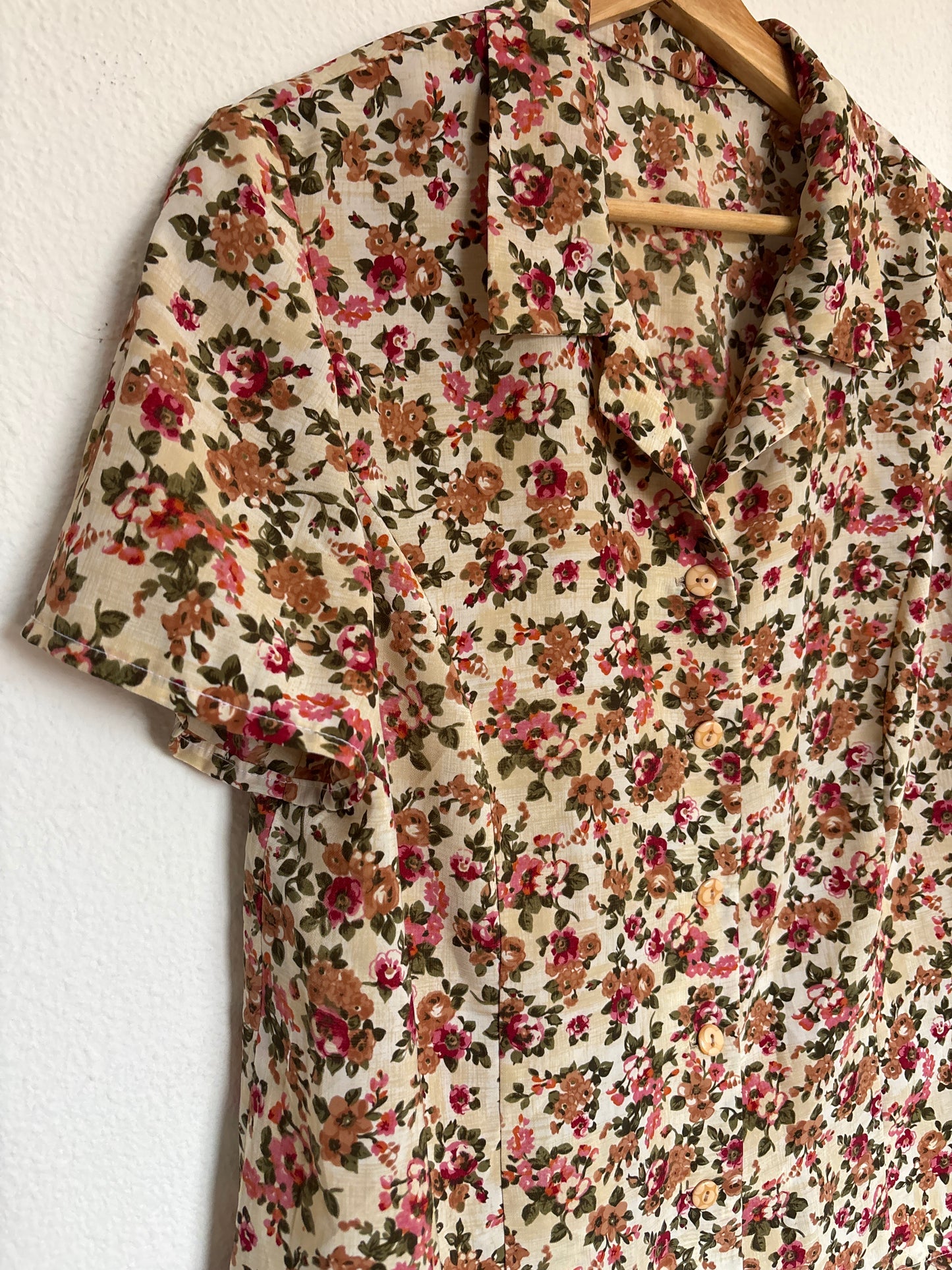 Camisa 80s Flora