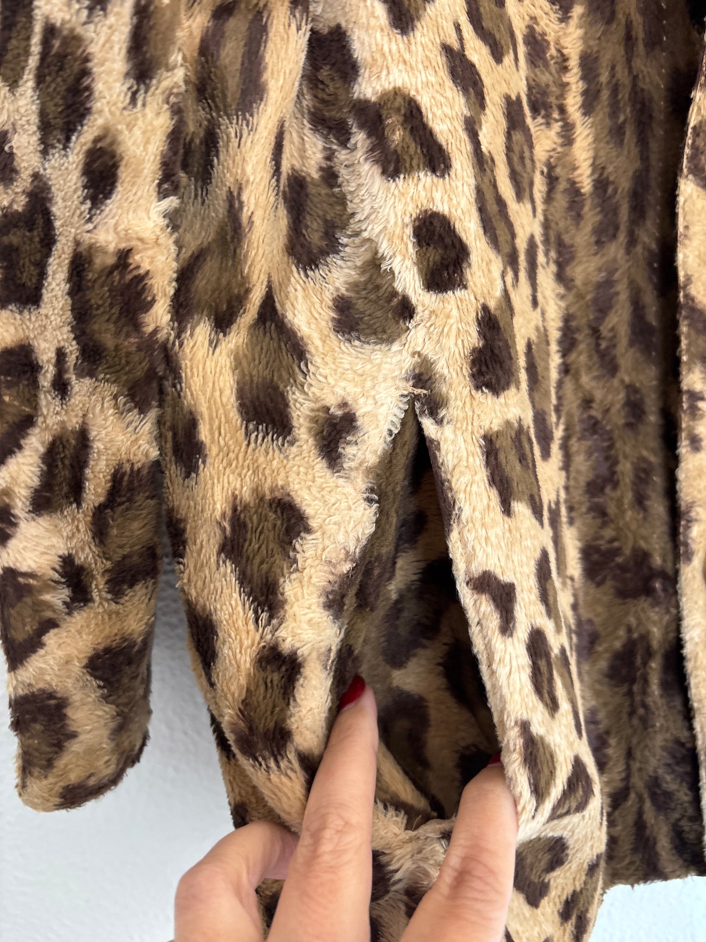 Abrigo Vintage Leopard