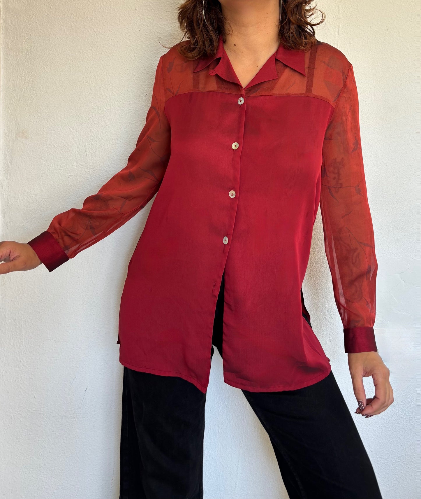 Camisa 80s Pierre Cardin