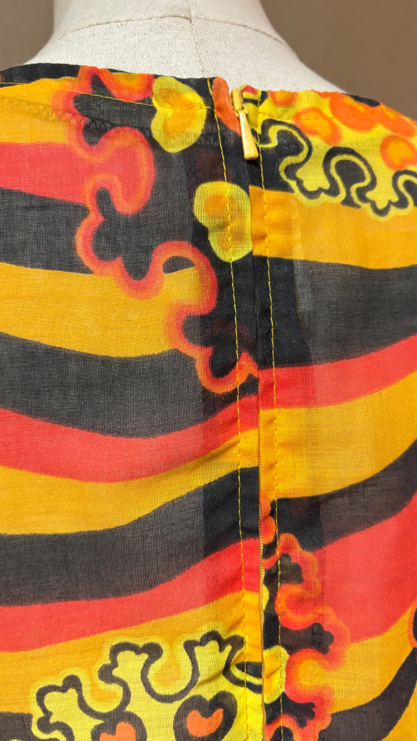 Vestido 60s Gold Star