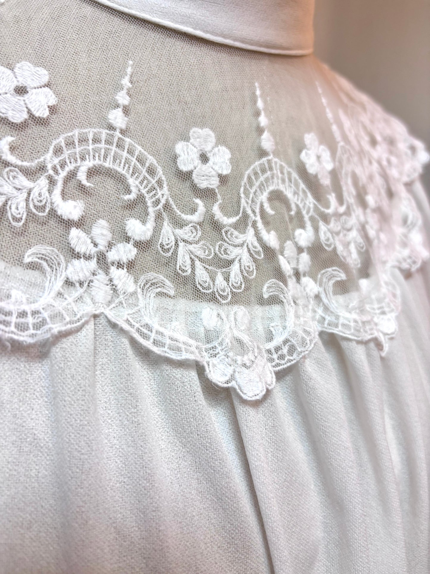 Camisa 70s Blanche