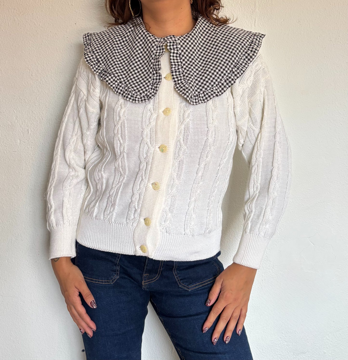 Cárdigan 80s Yakeli