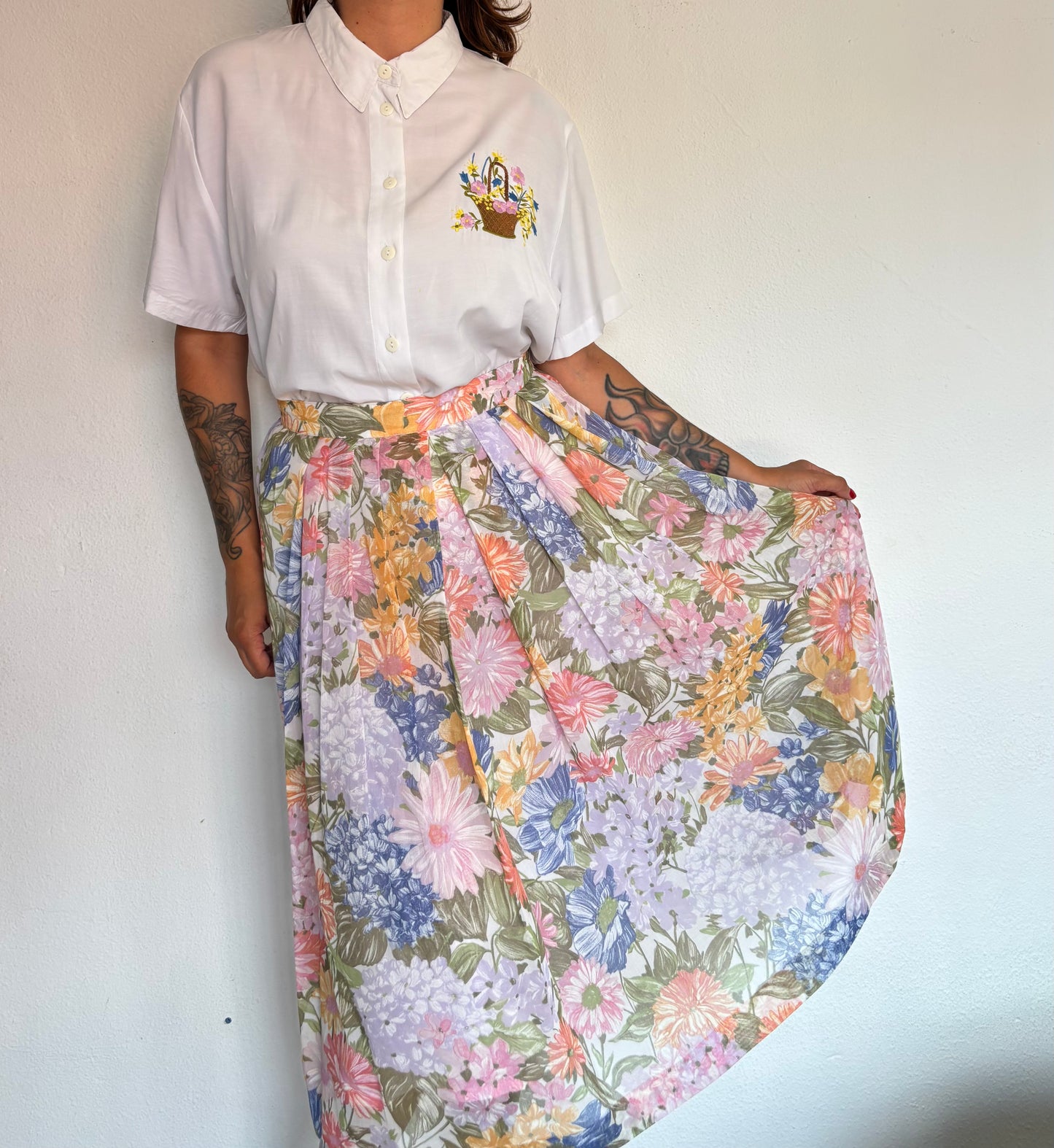 Falda 1980s Alexander