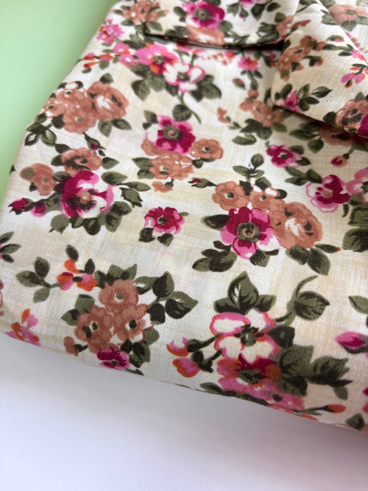 Camisa 80s Flora