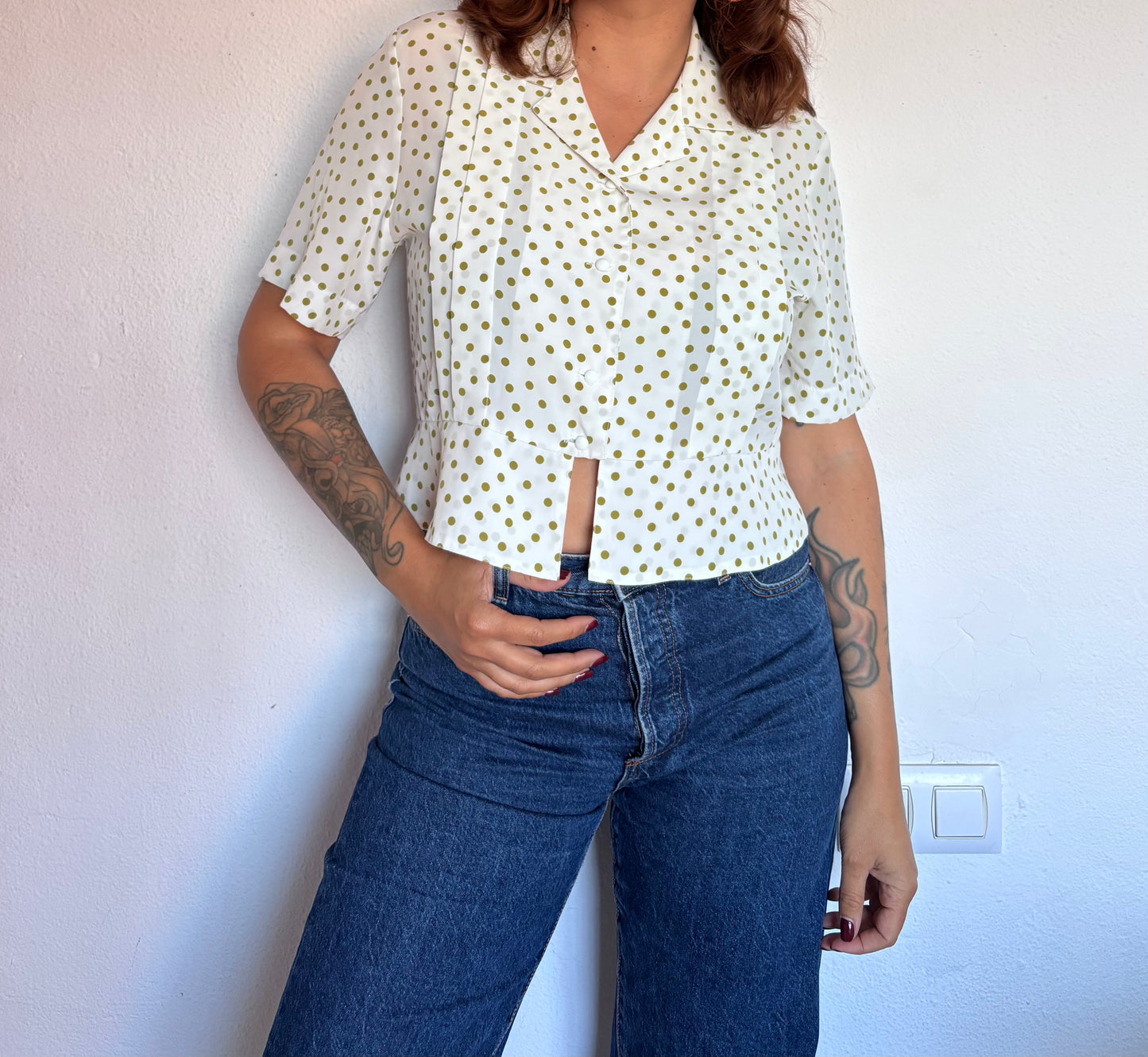 Camisa 70s Oliva