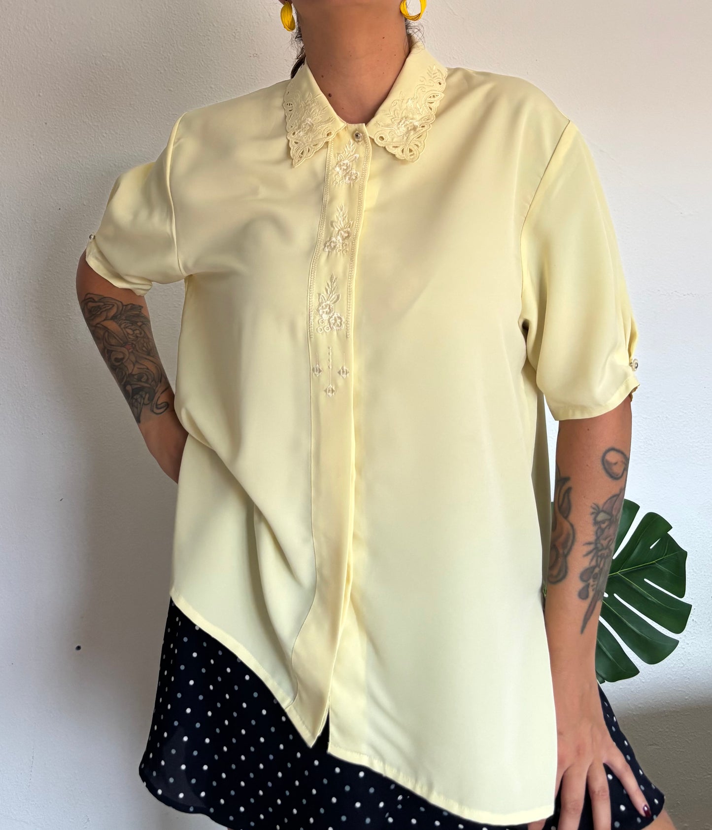 Camisa 80s Manteca