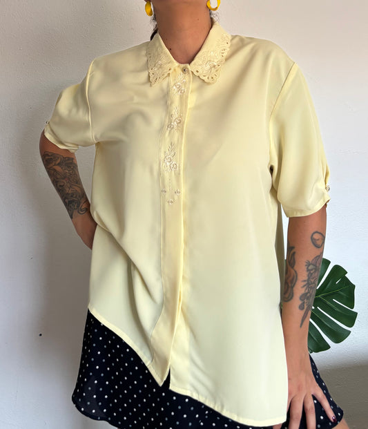 Camisa 80s Manteca