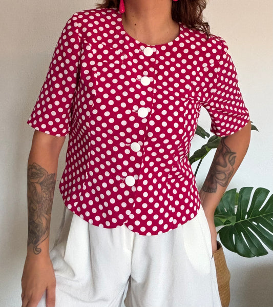 Camisa 80s Pretty Pink