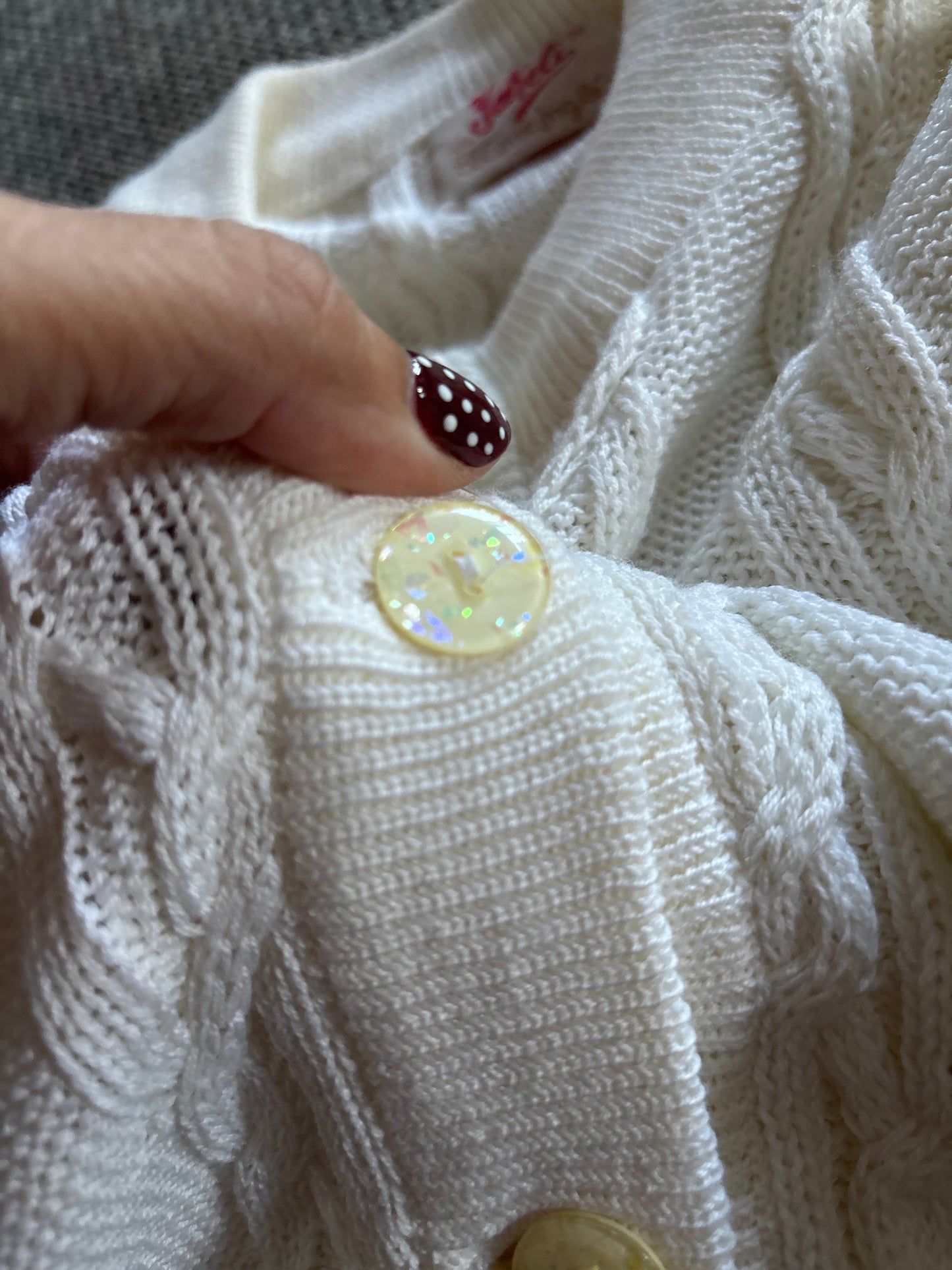 Cárdigan 80s Yakeli